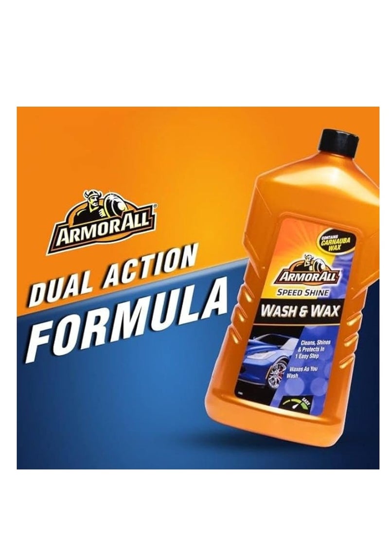 ARMOR ALL Speed Shine Wash & Wax Dual Action  - Image 3