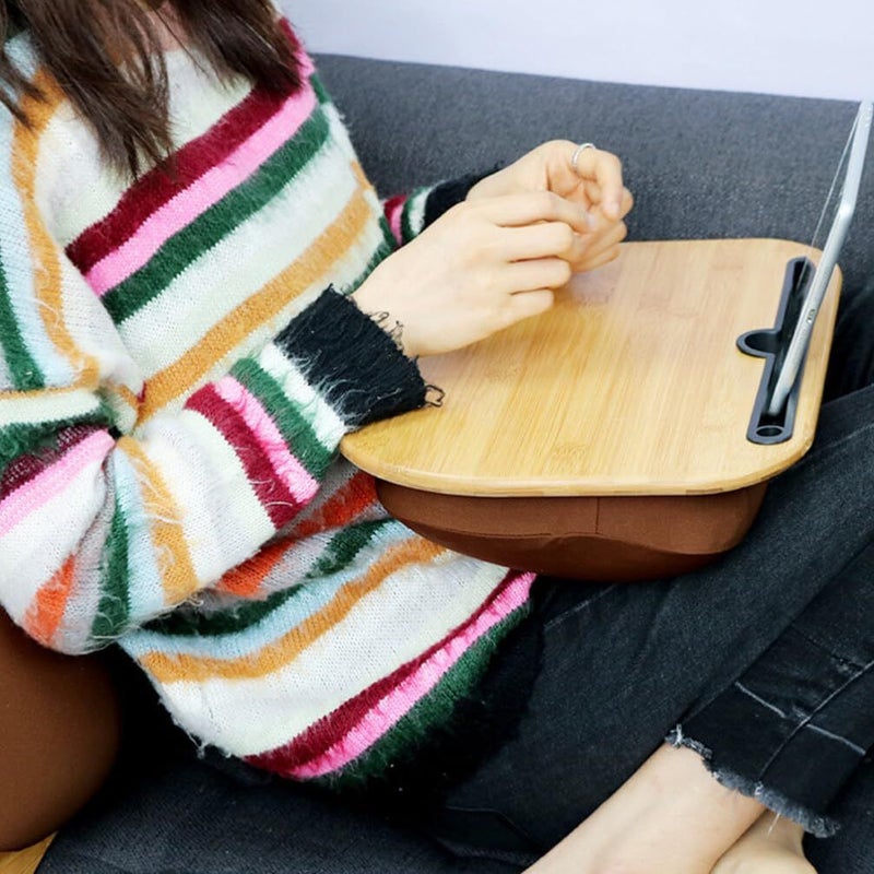 Multifunctional Tablet Laptop Stand 38x28cm For Bed Sofa Table Carpet Use - Image 3