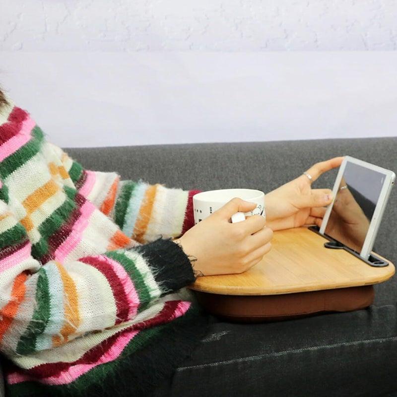 Multifunctional Tablet Laptop Stand 38x28cm For Bed Sofa Table Carpet Use - Image 4