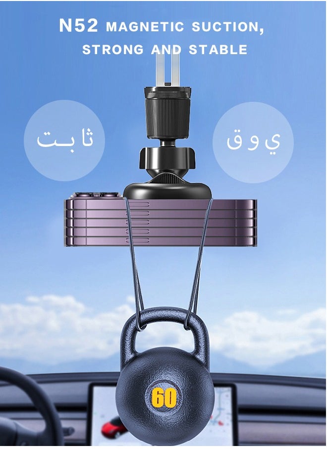 Beyond Magnetic Phone Holder for Car, Car Mount with Strong Magnets for iPhone 14/13/12 Pro Max Plus Mini MegSafe Case.  - Image 4