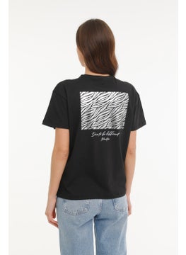 Kinetix Wl Hestıa 11Mdk403 4Fx Black Women's Short Sleeve T-Shirt  - Image 2