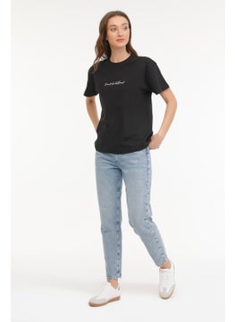 Kinetix Wl Hestıa 11Mdk403 4Fx Black Women's Short Sleeve T-Shirt  - Image 3
