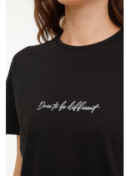 Kinetix Wl Hestıa 11Mdk403 4Fx Black Women's Short Sleeve T-Shirt  - Image 4