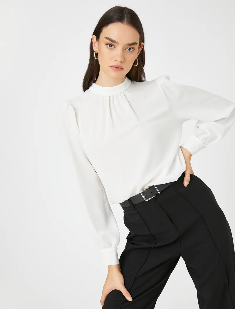 كوتون Koton | Solid Long Sleeves Top