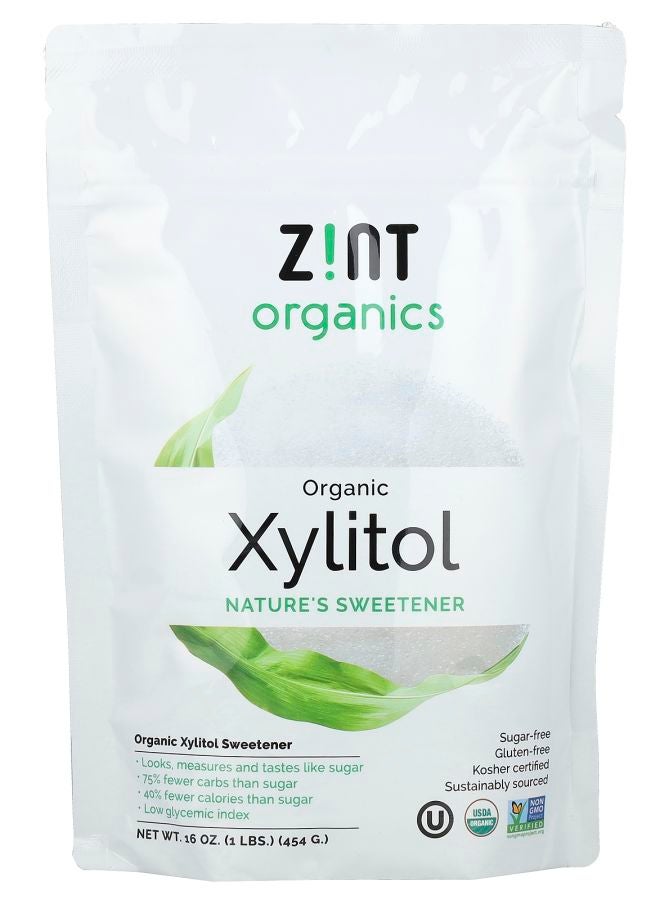 Organic Xylitol Sweetener 16 oz (454 g)