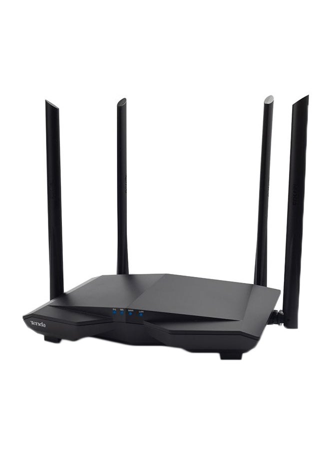 Tenda AC6 1200M 11AC Smart Dual-Band WiFi Router Black - Image 1