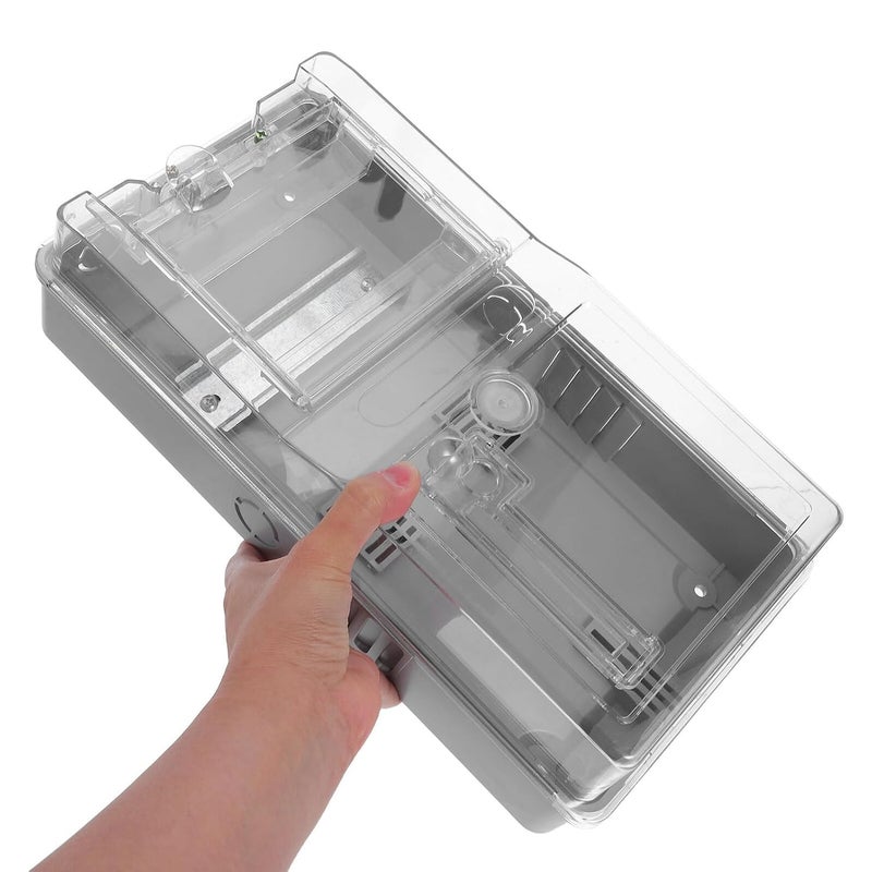 FUOYLOO Outdoor Electrical Meter Box Waterproof Household Electric Meter Protection Case with Single-Phase, Weatherproof Distribution and Connection Enclosure for Outdoor Use - Image 4