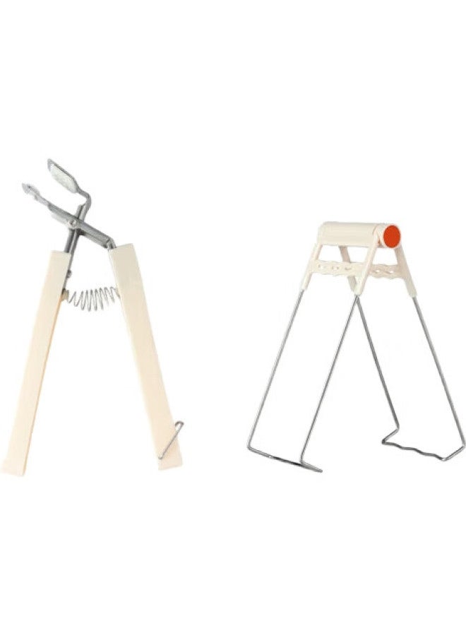 Dipple Dipuer Heat-Resistant Bowl Clip, Plate Clip, Steamer Clip, Kitchen Heat-Proof Handheld Plate Clip, Bowl Clip - Image 1