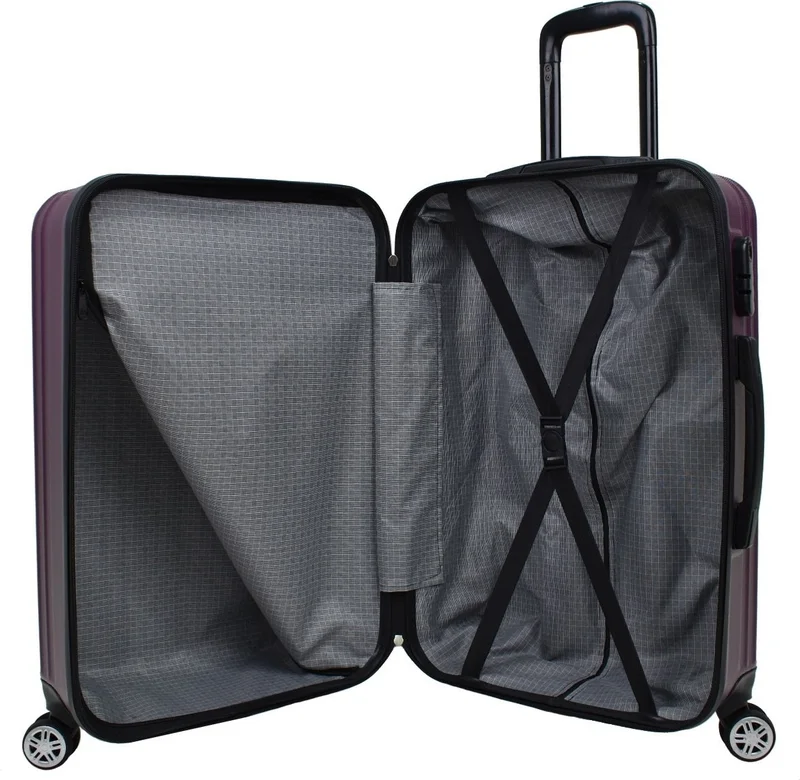 Esbuik New Season Unisex 3-Piece Suitcase & Suitcase Set (Cabin+Medium+Large Size)