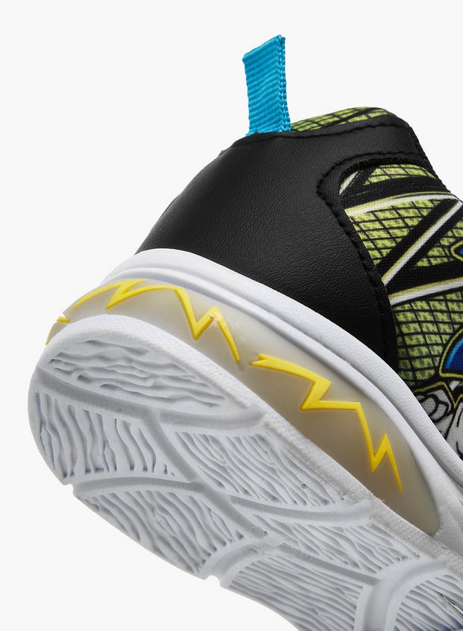 SONIC حذاء رياضي مضيء بطبعة قنفذ مع إغلاق بخطاف وحلقة - Image 5