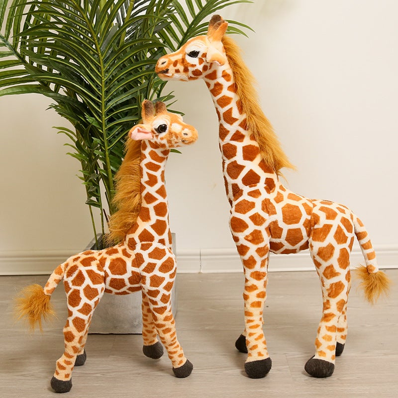 Plush Giraffe Stuffed Animal Toy - Image 3