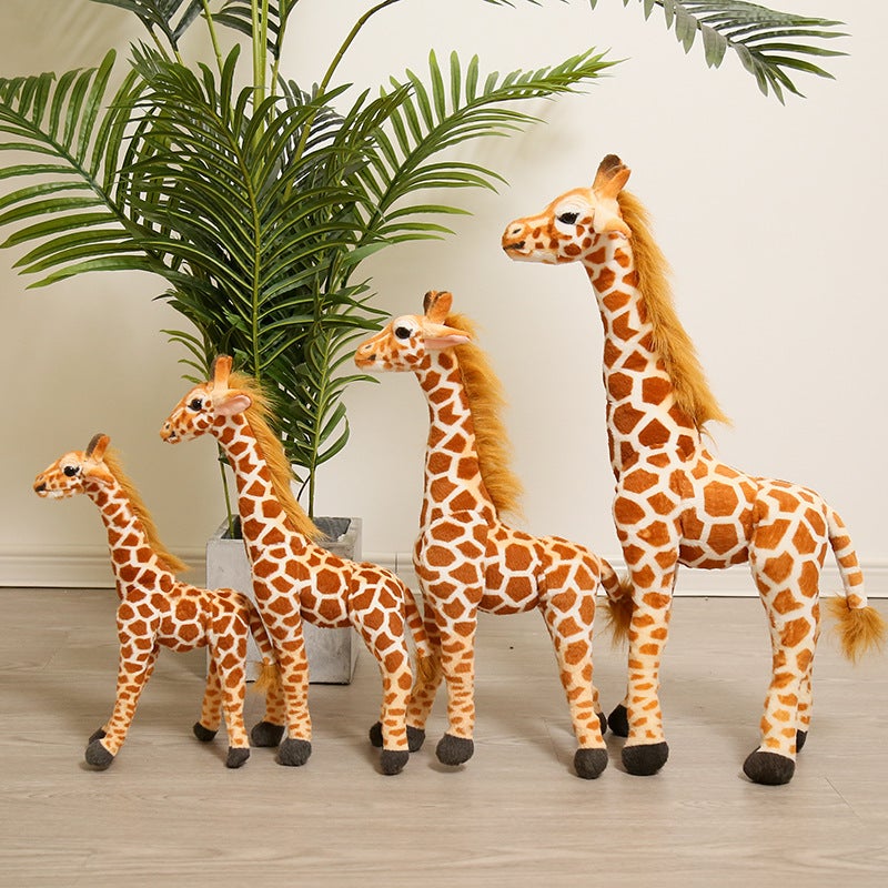 Plush Giraffe Stuffed Animal Toy - Image 1