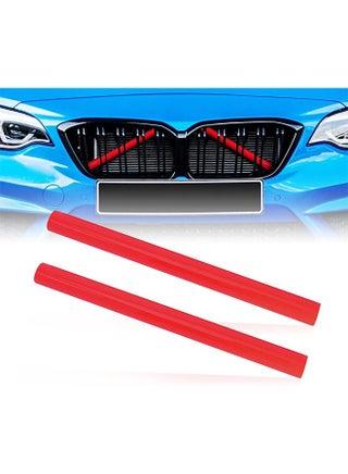 Compatible with BMW F20 F30 F21 F22 F23 F31 F32 F33 F34 F36 F40 F44 Front Grille Insert Trim Strips Cover Frame Car Decorations Stickers Red (2PCS) - pzsku/Z9A31BC98C934472DDE65Z/45/_/1700187462/1b68392b-11d4-4359-b25a-d9476393cbae