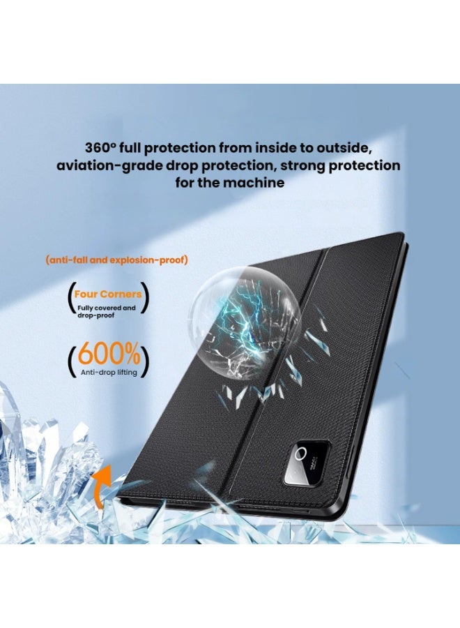 general Smart Magnetic Case Compatible with Xiaomi Pad 8/8Pro 11.2-inch 2025, PU Leather All-around Drop Protection Case with Stand and Auto Wake Up/Sleep,Stain-resistant - Image 2