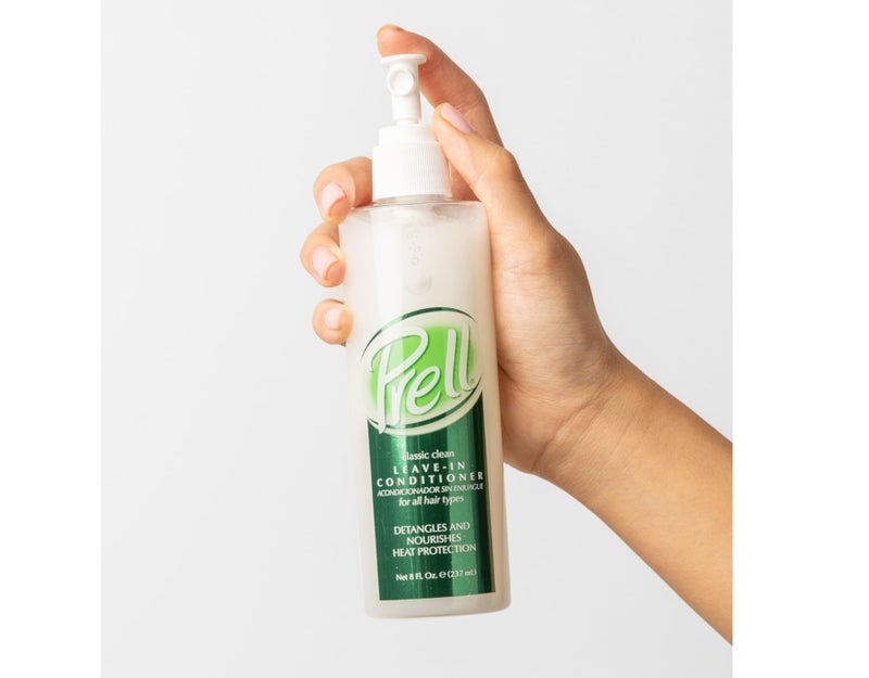 Prell Classic Clean Leave-In Conditioner â€“ Detangles, Nourishes & Protects with Lightweight Heat Defense | 8 fl oz - Image 4