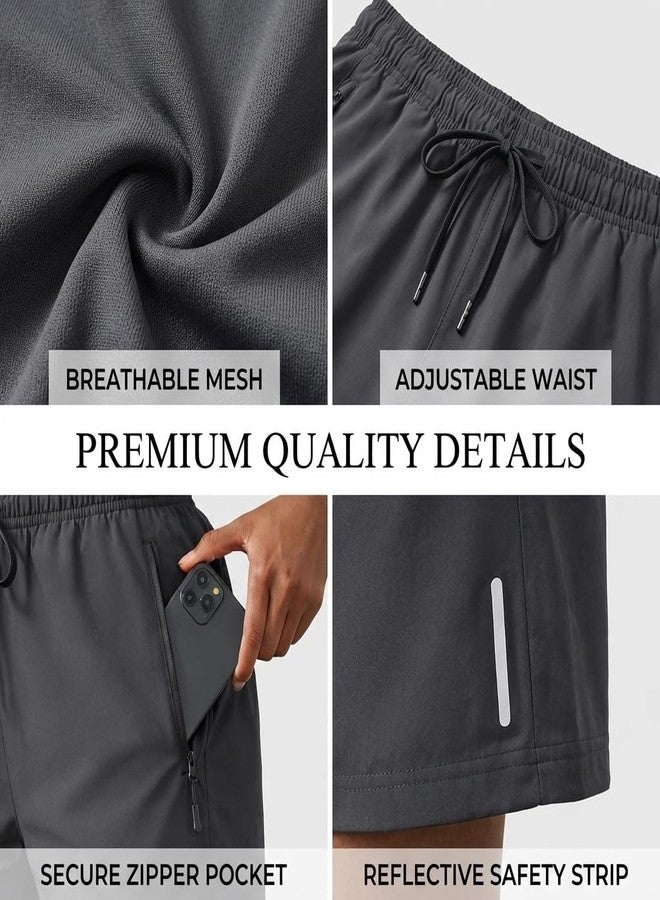 Women's Cargo Shorts with Pockets, Adjustable Drawstring, Quick-Dry Comfortable Outdoor Shorts for Hiking & Everyday Wear Grey - Image 4
