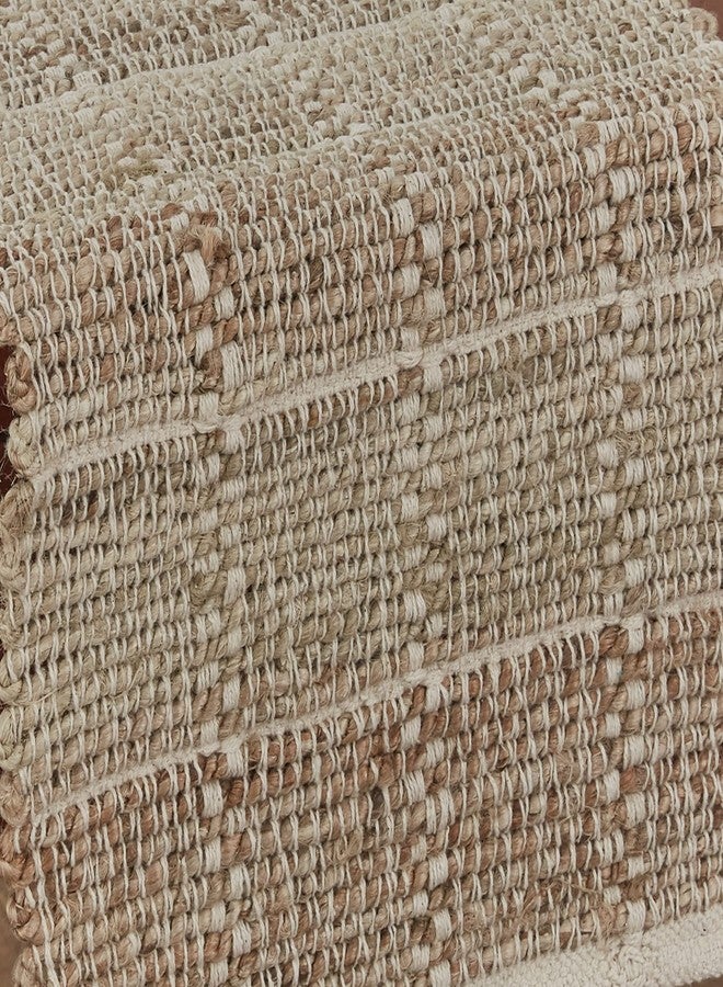 Park Designs Park Designs Beige Sand Origins Table Runner 13" X 36", Reversible Thick Woven Rustic Tabletop Mat for Country Table Centerpiece & Neutral Farmhouse Home Decor - Image 3