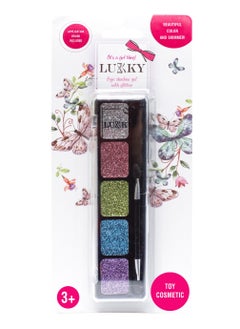 LUKKY Lukky Eye Shadow Gel with Glitter - Bright 5ml  - Image 1