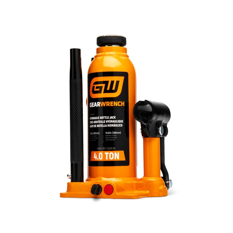GEARWRENCH 4 Ton Hydraulic Bottle Jack GWHBJ4T
