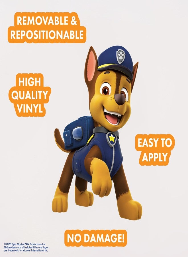 Wall Palz Nickelodeon Paw Patrol Wall Decal - 24" Chase Wall Stickers for Bedroom with 3D Augmented Reality Interaction - Paw Patrol Wall Decor - Image 2
