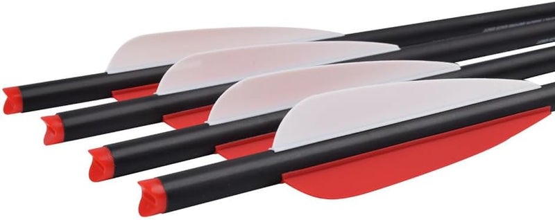 TY Archery Carbon Crossbow Bolts 16 18 20 Inch Hunting Archery Arrows with 4" Vanes Replaced Arrowhead Tip (Pack of 12) - Image 4