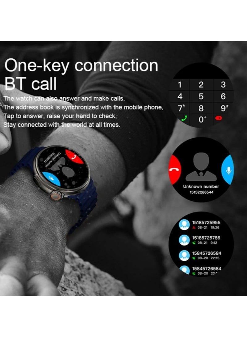 AROAQ Smart Watch Z78 Ultra, Large Round 1.52‘’ HD Color Display Smart Watch, Z78 Ultra Smart Watch, Fitness Smart Watches for Running, Climbing, Cycling - Image 2