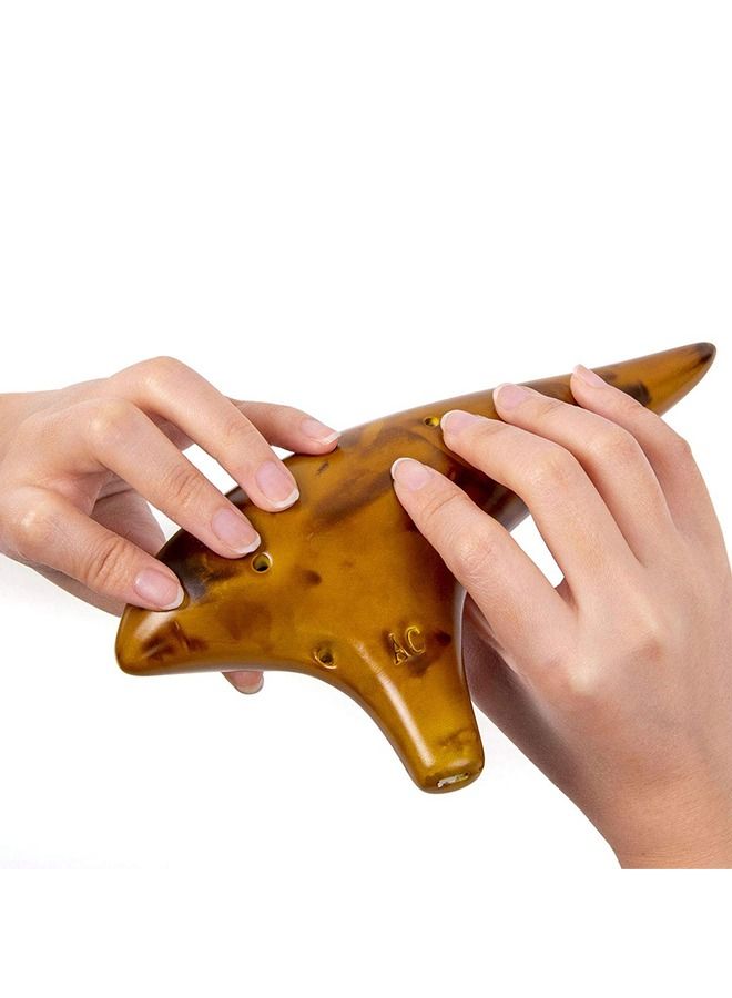 Generic Ocarina, 12 Holes Alto C Tone With Bag Strap Instruction  - Image 4