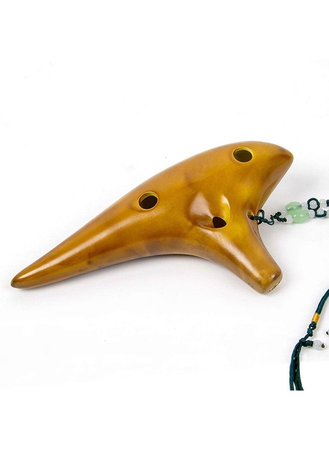 Generic Ocarina, 12 Holes Alto C Tone With Bag Strap Instruction  - Image 5