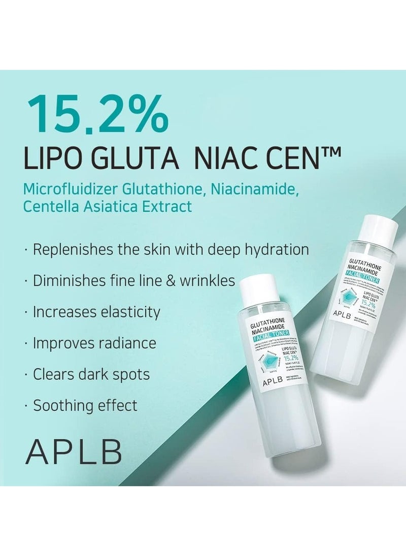 ايه بي ال بي تونر الوجه بالجلوتاثيون والنياسيناميد 160 مل - Image 3