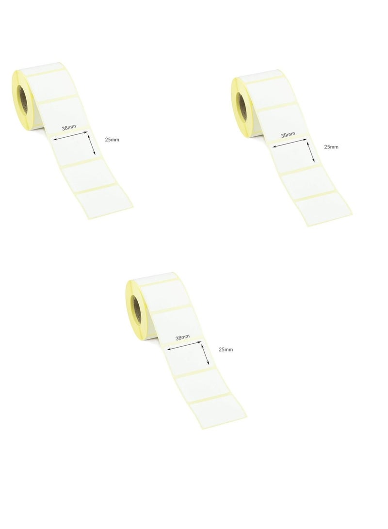 Terabyte Thermal Transfer Labels 38mm x 25mm (PACK OF 3) - Image 1