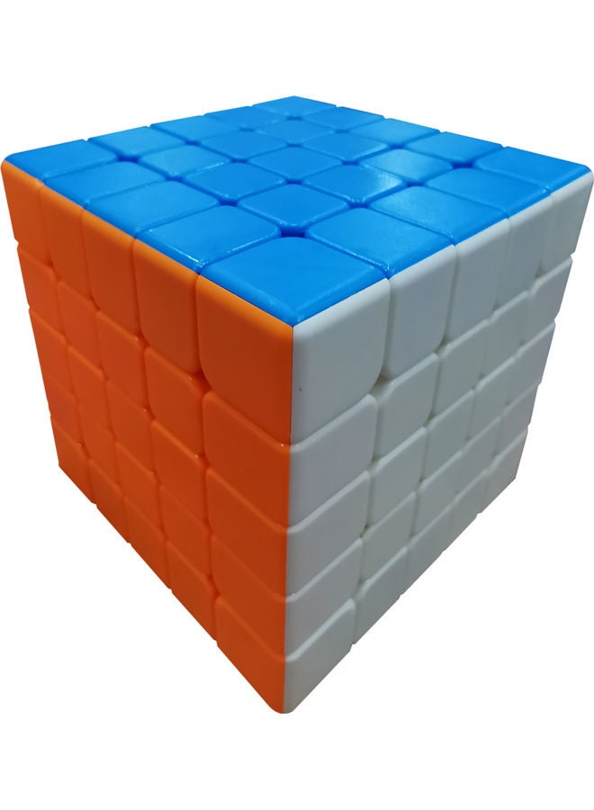 لعبة أحجية المكعب السحري من دون ملصقات لتنشيط الدماغ وتخفيف الضغط 6.4 x 6.4سم - Image 2