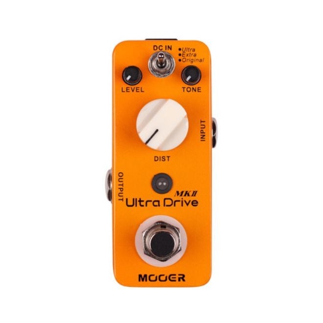 MOOER Ultra Drive MKII Multi Mode Distortion Guitar Effect Pedal True  Bypass - Image 2
