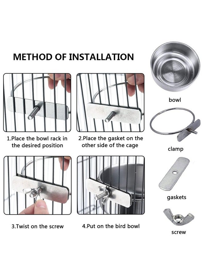 2 Pack Bird Feeding Dish Cups with Clamp Holder. - pzsku/Z9A3312EC795943B9254AZ/45/_/1737261467/555434ac-1019-4607-aa52-c89f02369f0f