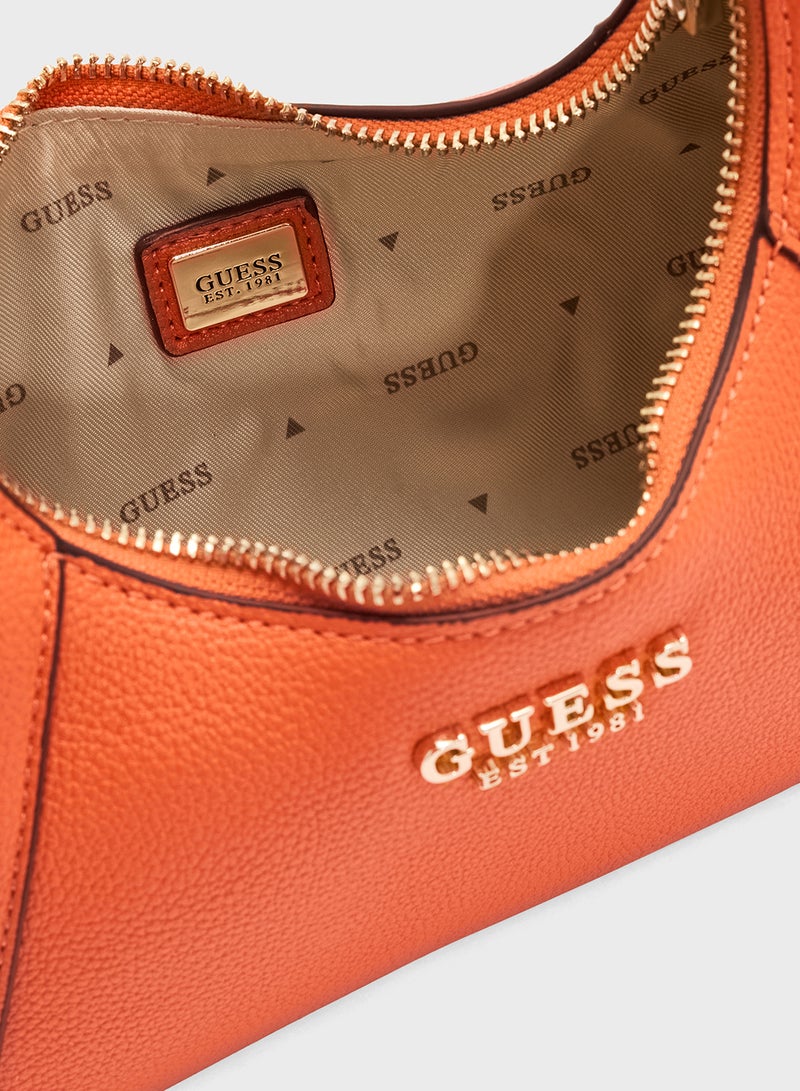 GUESS CALISTA TOP ZIP SHOULDER BAG  - Image 5