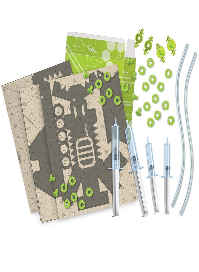 4M TechCraft Pneumatic Arm, Green Science, STEAM - Image 3