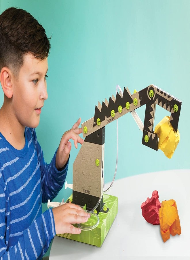 4M TechCraft Pneumatic Arm, Green Science, STEAM - Image 5