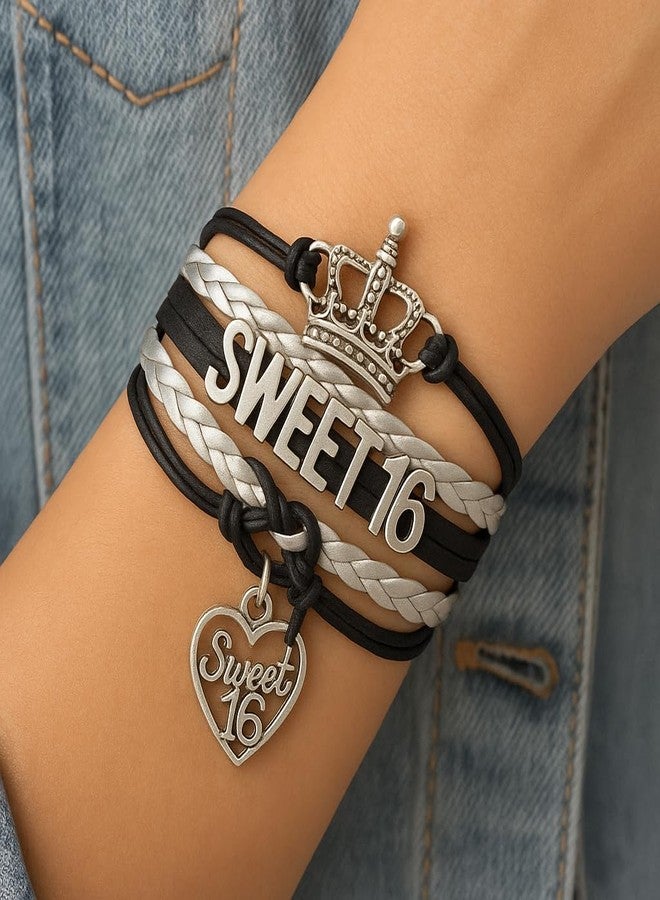 إنفينيتي كوليكشن سوار عيد ميلاد الـ 16 - مجوهرات عيد ميلاد الـ 16 - هدية عيد ميلاد - Image 2