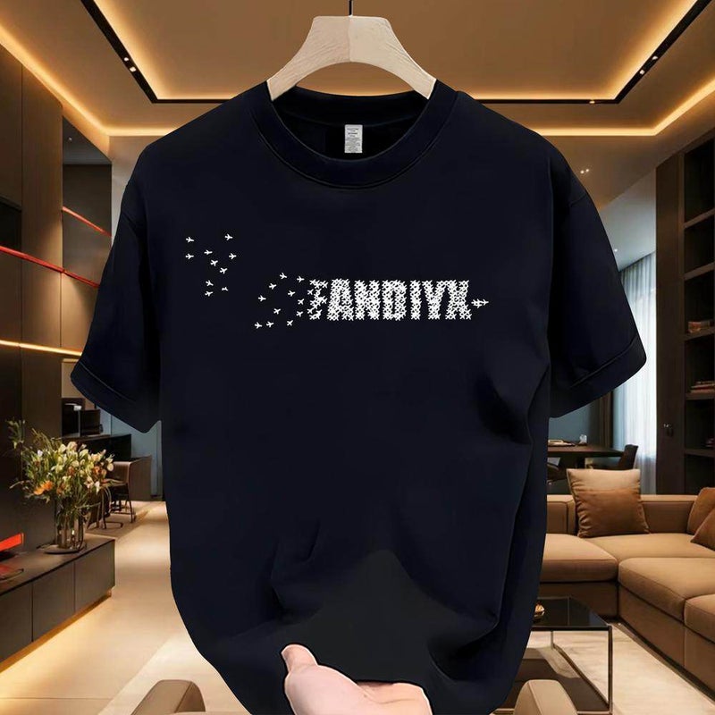 Trendy brand American retro short-sleeved t-shirt for men and women 2026 summer loose plus-size cotton round-neck casual half-sleeved top - Image 3