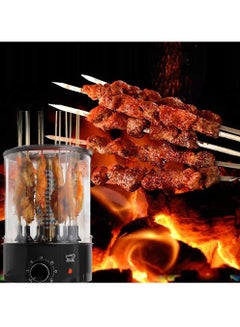 DUMBO Electric 360° Automatic Rotating Smoke-free Grill BBQ Machine Rotisserie Machine Timed 1100W TK-12D Black  - Image 5