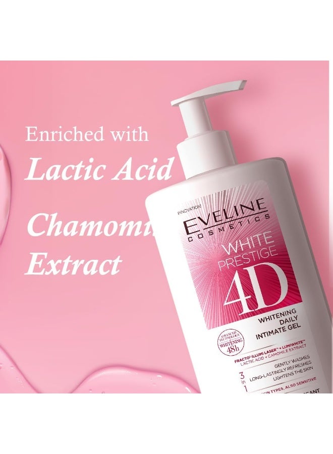Eveline Cosmetics White Prestige 4D Whitening Daily Intimate Gel - Image 3