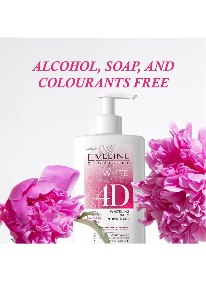 Eveline Cosmetics White Prestige 4D Whitening Daily Intimate Gel - Image 4