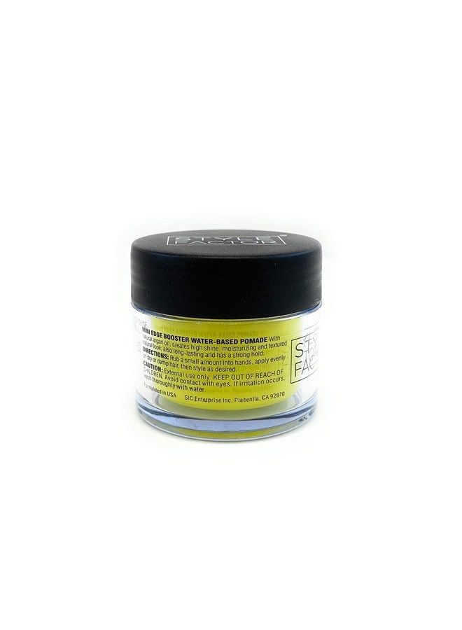 Edge Booster Style Factor EDGE BOOSTER Strong Hold Water Base Pomade- Excellent for Taming Edges & Braiding Hair (Lemon Candy, 0.85oz)  - Image 2