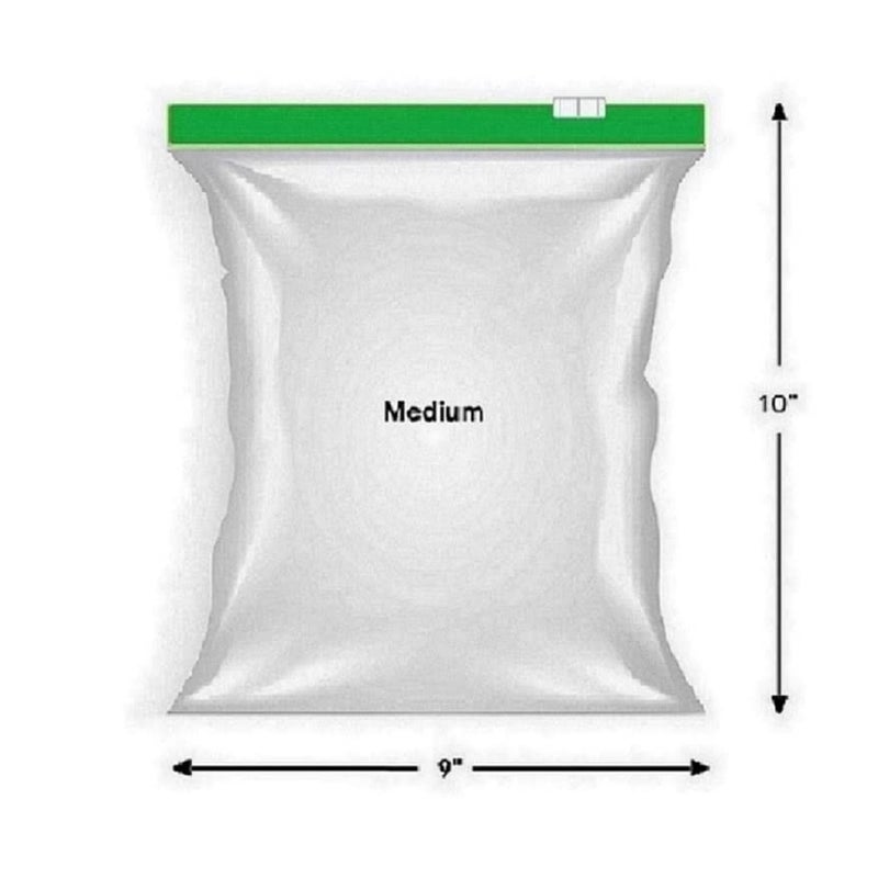 VONITY Zip Bags Fridge Storage Bags Vegetables Bags Fridge Organizer Pack of for Fridge Food Cover Microfiber Reusable Bag Multipurpose Zipper Bag for Fruits and Vegetables Assorted pack of 20 - Image 4