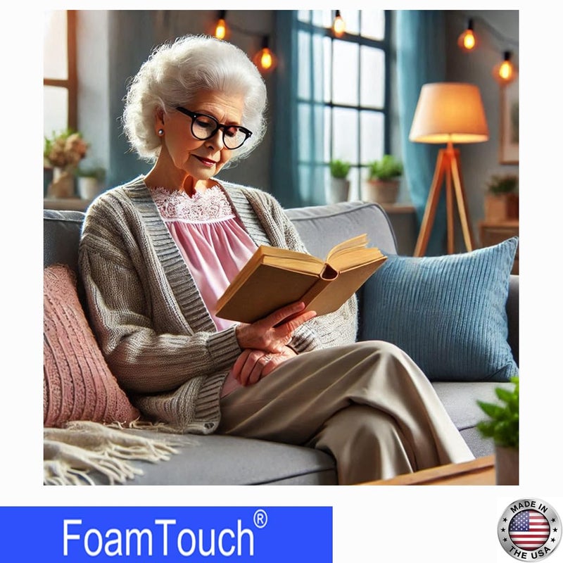 FoamTouch High Density Upholstery Foam (1" x 24" x 72"), 1.79LB Density-45LB ILD, Made in USA â€“ Ideal for Couch Cusions, Chair Cushions, Bench Cushions and Varity of Upholstery Projects - Image 5