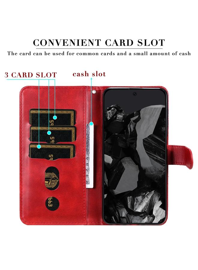 S-TOP Case For Google Pixel 9 Pro Fashion Calf Texture Zipper Leather Phone Case - Image 5