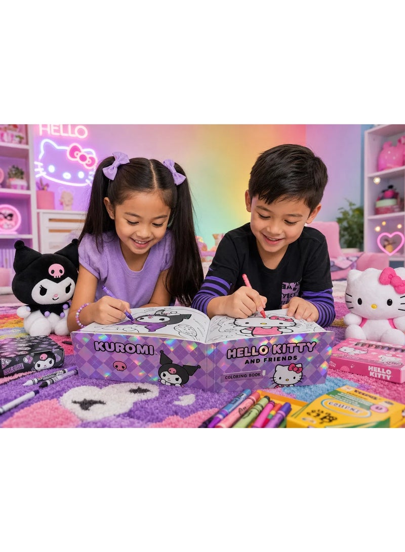 kuromi Kids Coloring Book  18 Creative Coloring Pages - Image 3