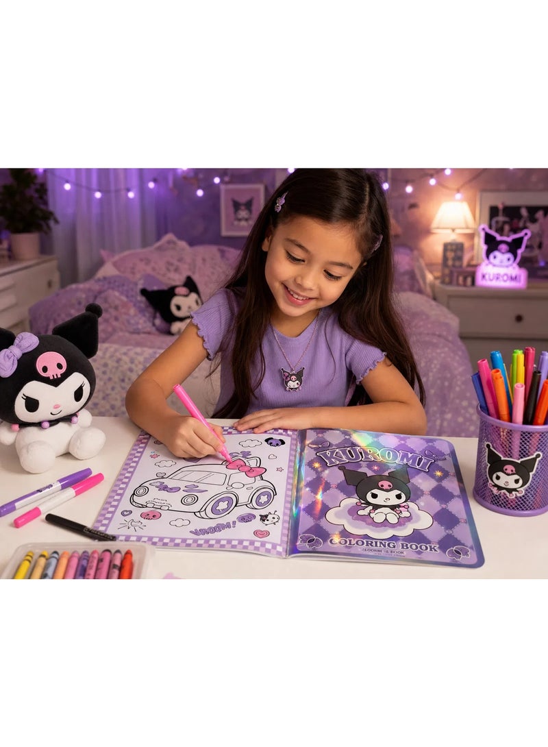 kuromi Kids Coloring Book  18 Creative Coloring Pages - Image 5