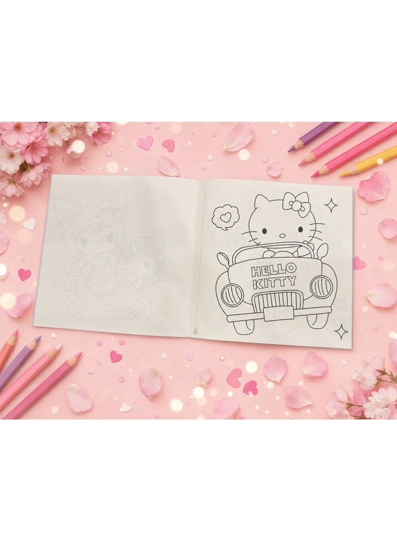 kuromi Kids Coloring Book  18 Creative Coloring Pages - Image 4