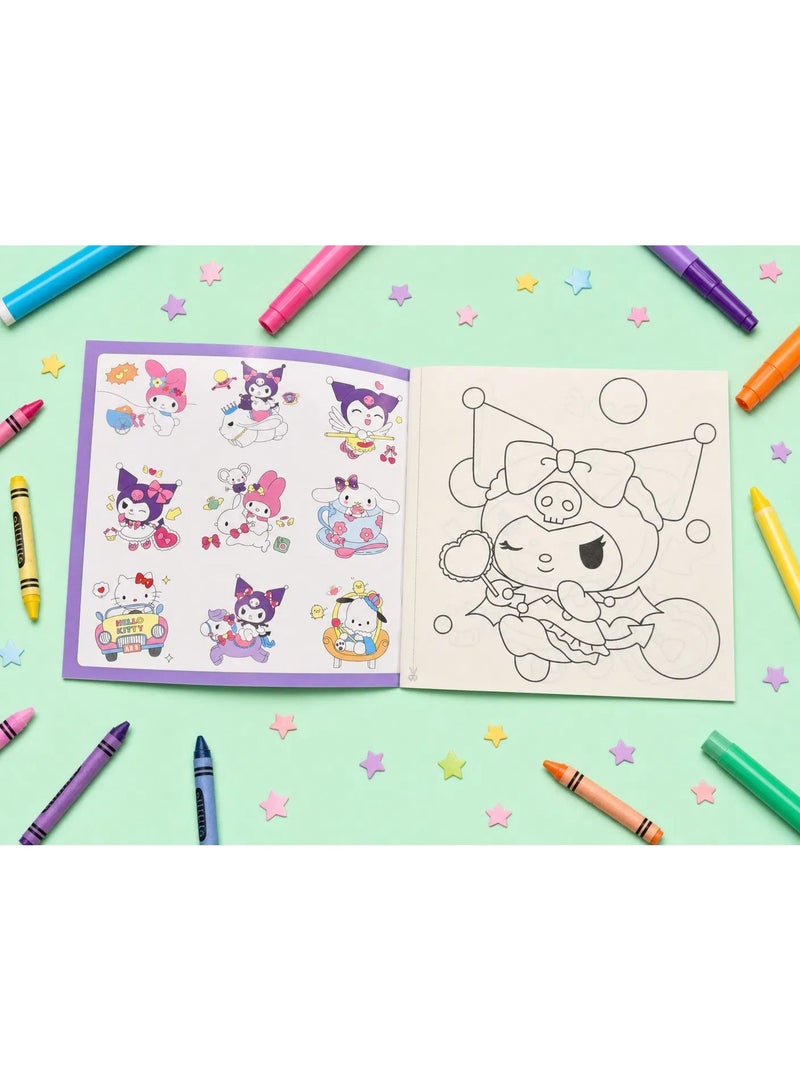 kuromi Kids Coloring Book  18 Creative Coloring Pages - Image 2