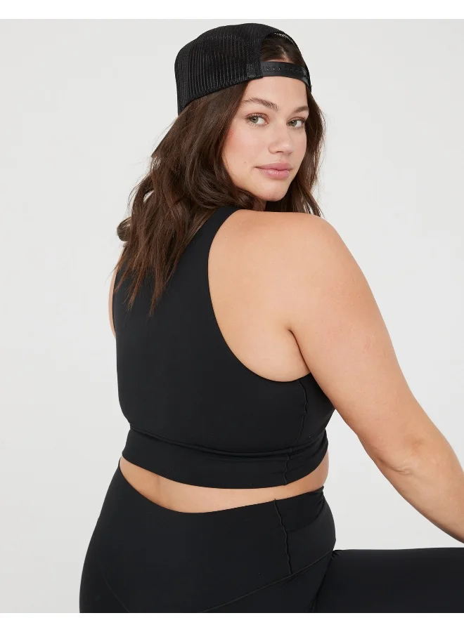 Aerie Cut Out Knitted Tank Top